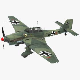 Junkers Ju 87 German Dive Bomber model
